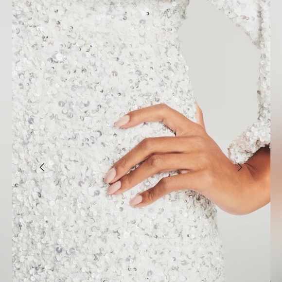 Retrofête CAMILLE SEQUIN EMBELLISHED MAXI DRESS GOWN - Picture 5 of 10